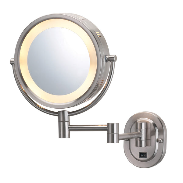 8" 5X-1X Lighted Mirror